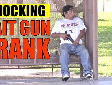 Τι θα έκανες αν έβρισκες ένα εγκαταλειμμένο πιστόλι; (βίντεο)